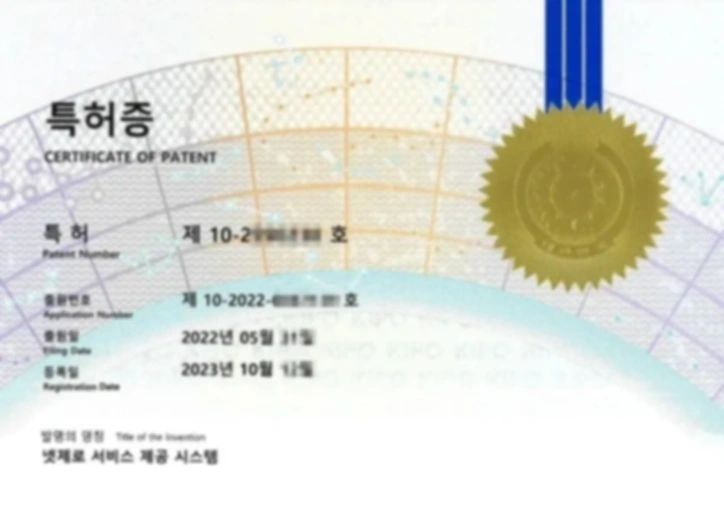 AllThatECO patent certificate.
